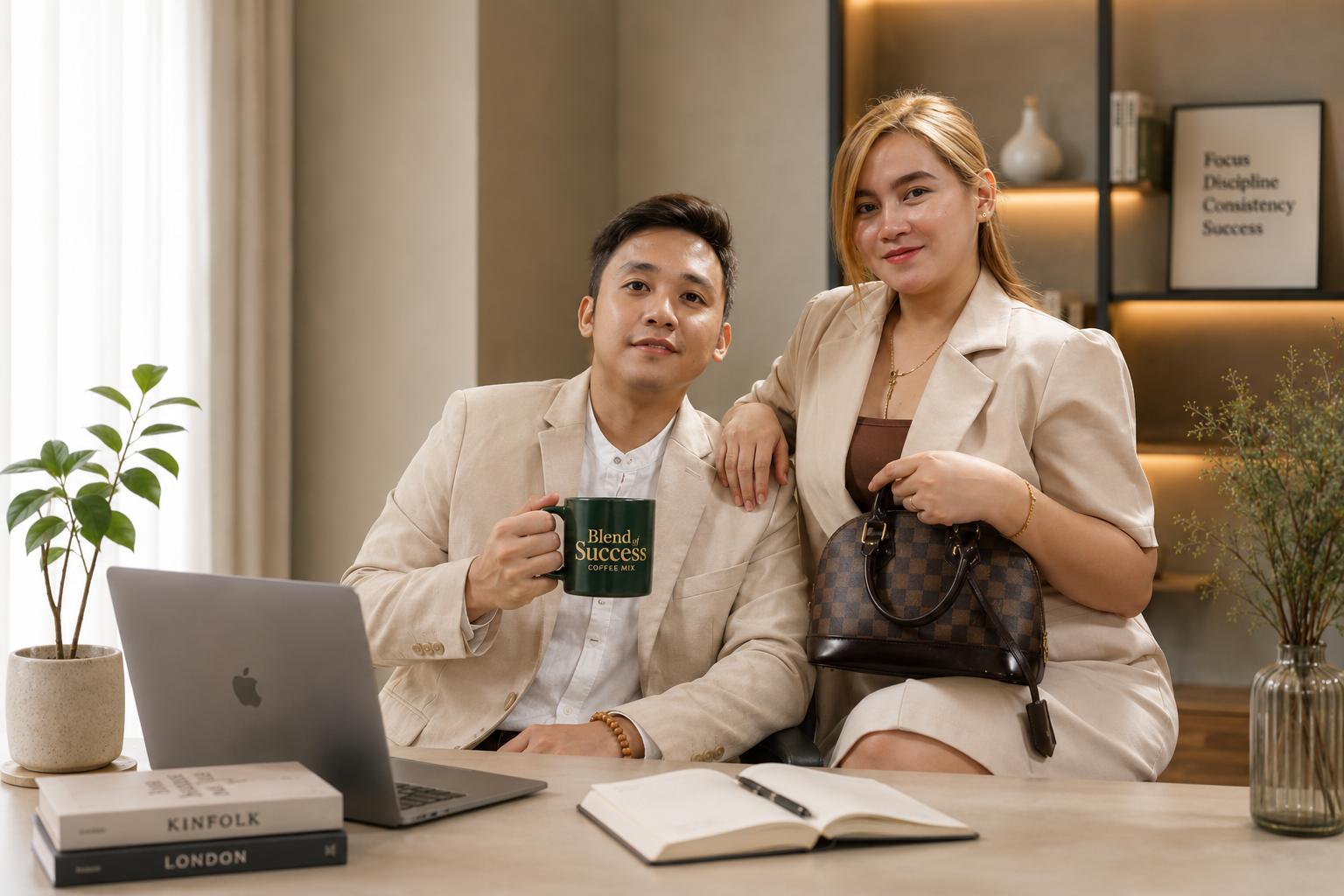 Blend of 5UCCESS daily coffee ritual